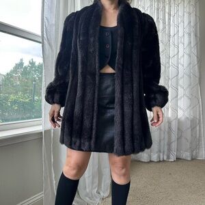 VTG Faux Fur Coat
